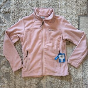Columbia Fleece Jacket - Pink - medium women’s